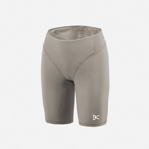 District Vision 9in Pocketed Half Tights, Stone - Stone / L - Picture 1 of 5